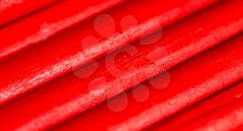 red pencils as background