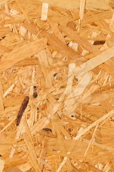 wooden background glued sawdust