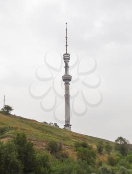 TV tower in Almaty, Kazakhstan