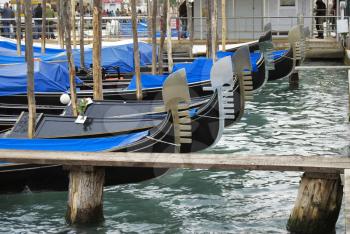 Gondola Tip Detail Venice, Italy