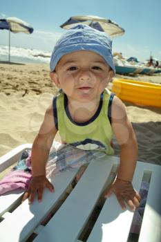 Little boy of the beach