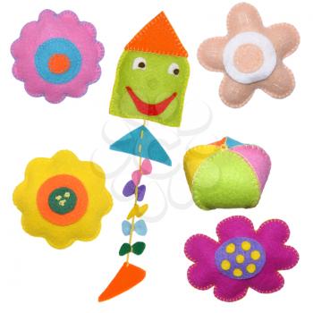 Kite and flowers - kids toys
