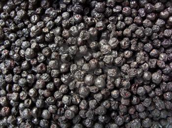 Dried fruits chokeberry