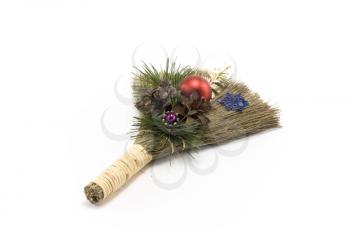 Royalty Free Photo of a Christmas Besom