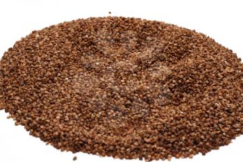 Royalty Free Photo of a Pile of Buckwheat