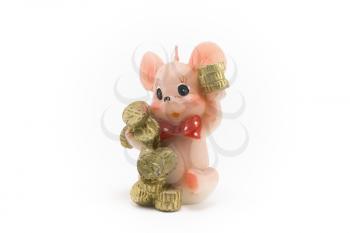 Royalty Free Photo of a Mouse Candle