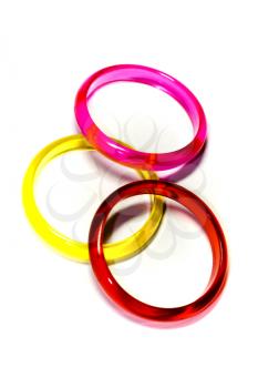 Royalty Free Photo of Coloured Rings