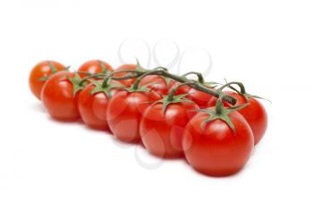 Royalty Free Photo of a Bunch of Tomatoes