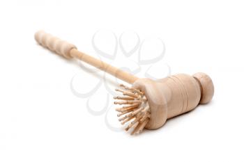 Royalty Free Photo of a Wooden Massager