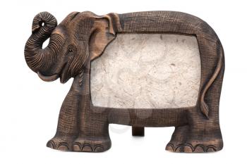 Royalty Free Photo of an Elephant Picture Frame