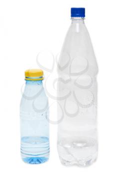 Royalty Free Photo of Two Plastic Bottles