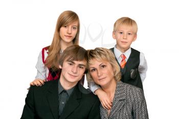 Royalty Free Photo of a Family Portrait