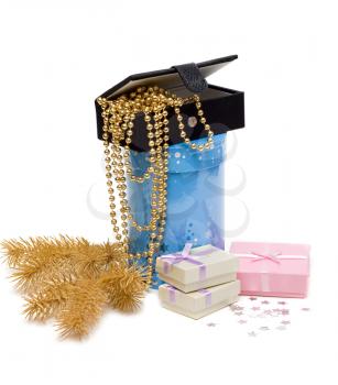 Royalty Free Photo of a Bunch of Gift Boxes