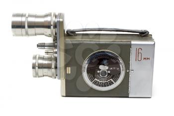 Royalty Free Photo of an Old Movie Camera
