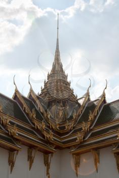 Royalty Free Photo of a Royal Palace in Bangkok, Thailand 