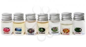 Royalty Free Photo of Vials of Aromatic Oil 