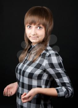 Royalty Free Photo of a Young Woman