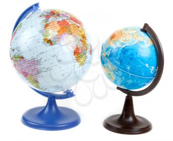 Royalty Free Photo of Two Globes