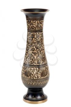 Royalty Free Photo of a Brass Vase