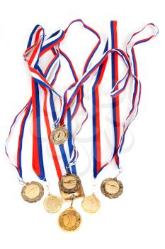 Royalty Free Photo of Gold Medals