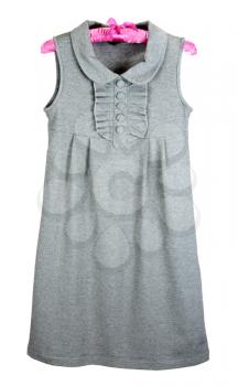 Royalty Free Photo of a Gray Dress