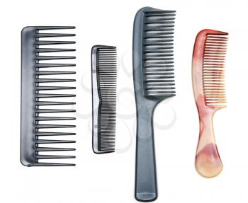 Royalty Free Photo of a Bunch of Combs