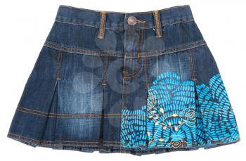 Royalty Free Photo of a Jeans Skirt