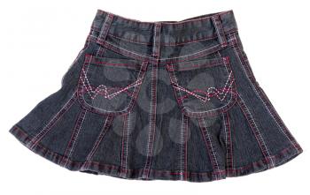 Royalty Free Photo of a Jeans Skirt