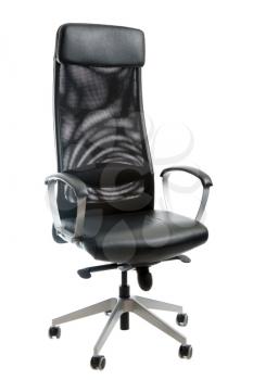 Royalty Free Photo of a Leather Office Chair
