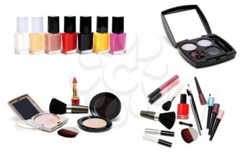 Royalty Free Photo of a Bunch of Cosmetics