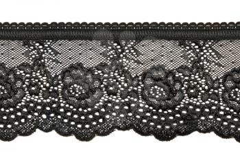 Royalty Free Photo of Decorative Black Lace