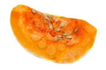 Royalty Free Photo of a Piece of Pumpkin