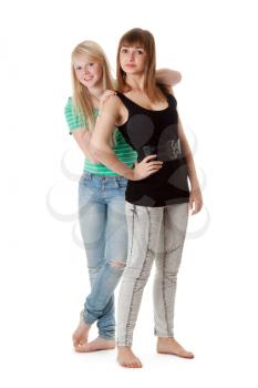 Royalty Free Photo of Two Girls