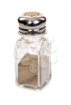 Royalty Free Photo of a Glass Pepper Shaker