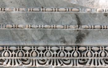 Royalty Free Photo of Carvings in Marble