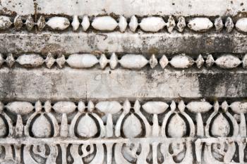 Royalty Free Photo of Carvings in Marble