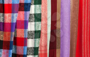 Royalty Free Photo of Coloured Fabric