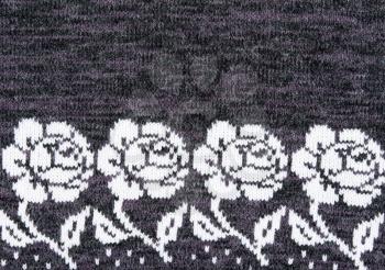 Royalty Free Photo of a Knitted Pattern