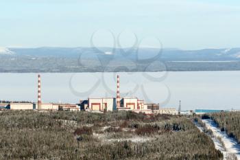 Royalty Free Photo of the Kola Nuclear Power Station