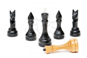 Royalty Free Photo of Chess Pieces