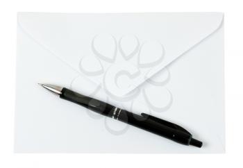 Royalty Free Photo of a Pen and Envelope