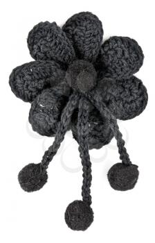 Royalty Free Photo of a Knitted Flower