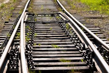 Royalty Free Photo of a Railway Track
