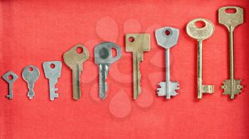 Royalty Free Photo of a Bunch of Keys