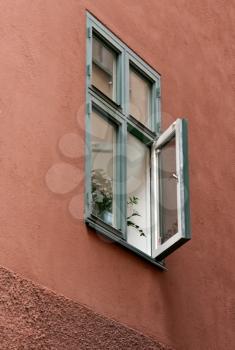 Royalty Free Photo of an Open Window