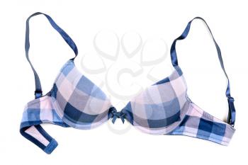 Royalty Free Photo of a Checkered Bra