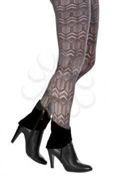 Royalty Free Photo of a Woman Wearing Tights