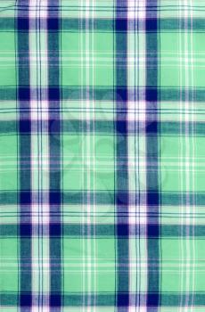 Vertical green and blue background fabric