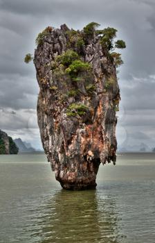 Flying James Bond Island in Thailand