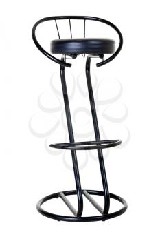 bar stool on an isolated white background